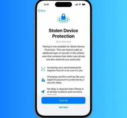 应城苹果授权维修店分享被盗设备保护功能开启方法 