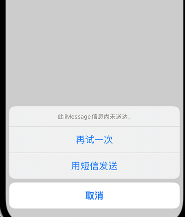 应城apple维修iPhone上无法正常发送iMessage信息