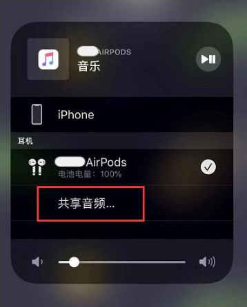 应城苹果14音频维修点分享iPhone14音频共享设置方法 