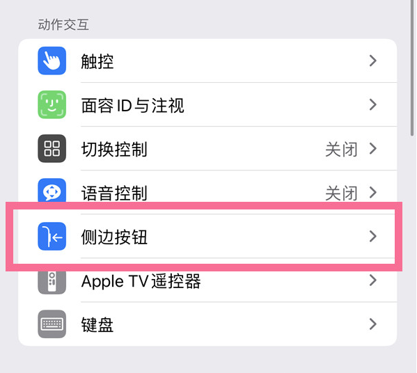 应城苹果14维修店分享iPhone14 Plus侧键双击下载功能关闭方法 