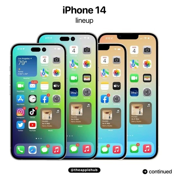 应城苹果14维修分享iPhone 14全家福 