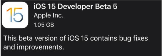 应城苹果手机维修分享如何升级到iOS15.0 beta5 
